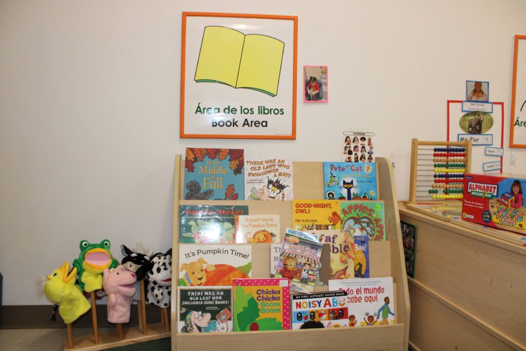 Children's Day library in the classroom.